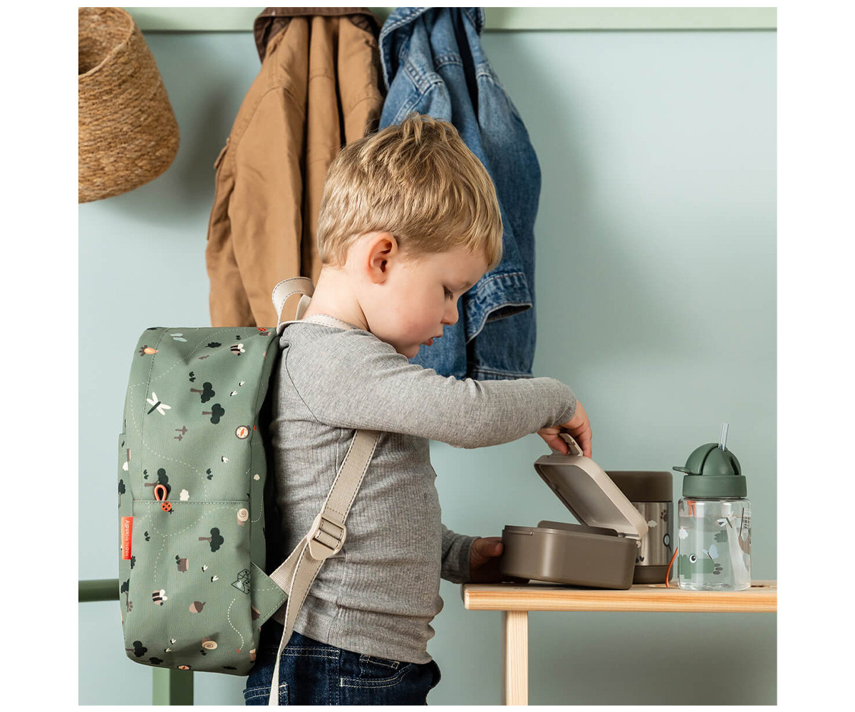 Mochila Tiny Trails Green Personalizable