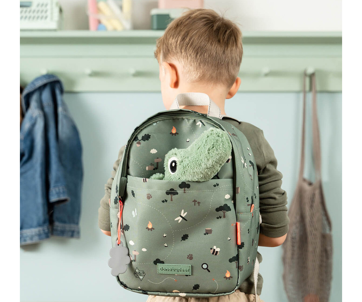 Mochila Tiny Trails Green Personalizable