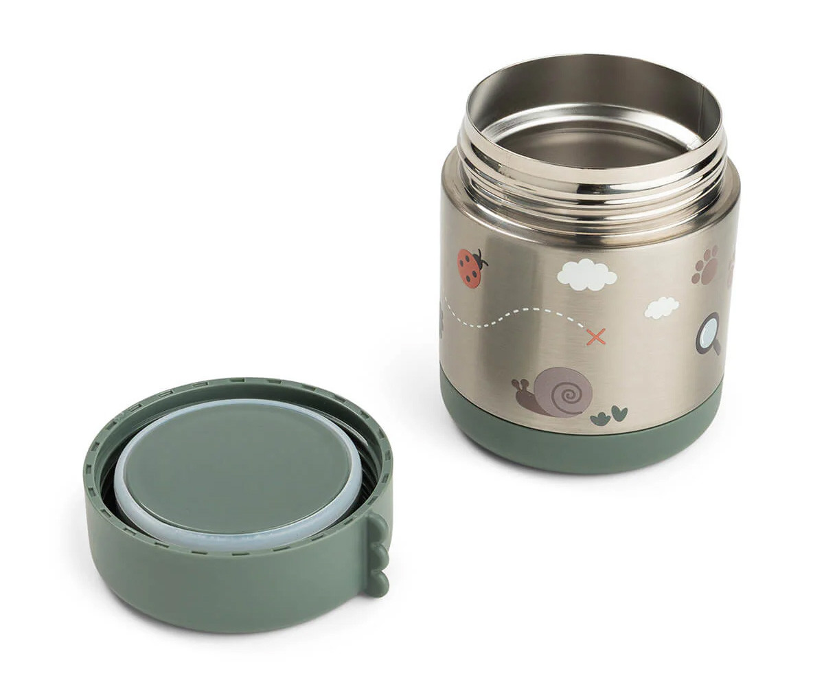 Thermos Pappa Tiny Trails Green 300 ml