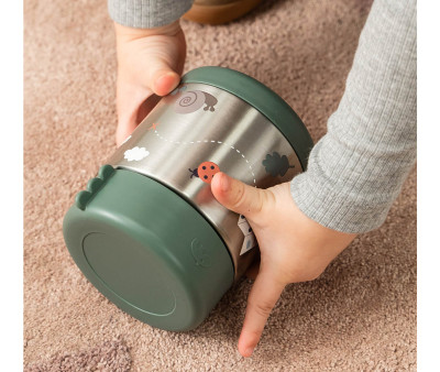 Thermos Pappa Tiny Trails Green 300 ml