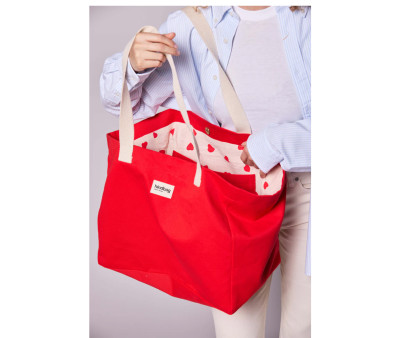 Borsa Tote Claude Carmine Love