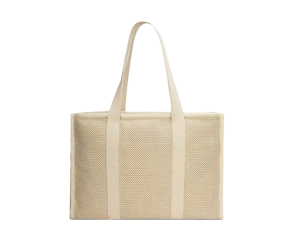 Borsa Tote Oscar Nude Intrecciato