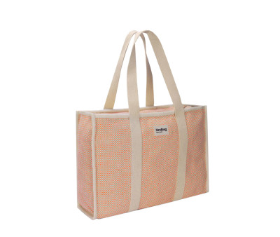 Borsa Tote Oscar Coral Intrecciato
