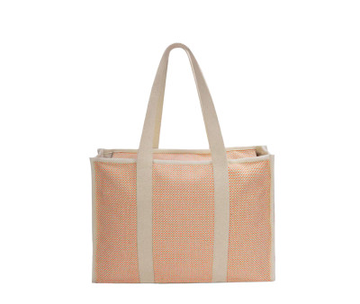 Borsa Tote Oscar Coral Intrecciato