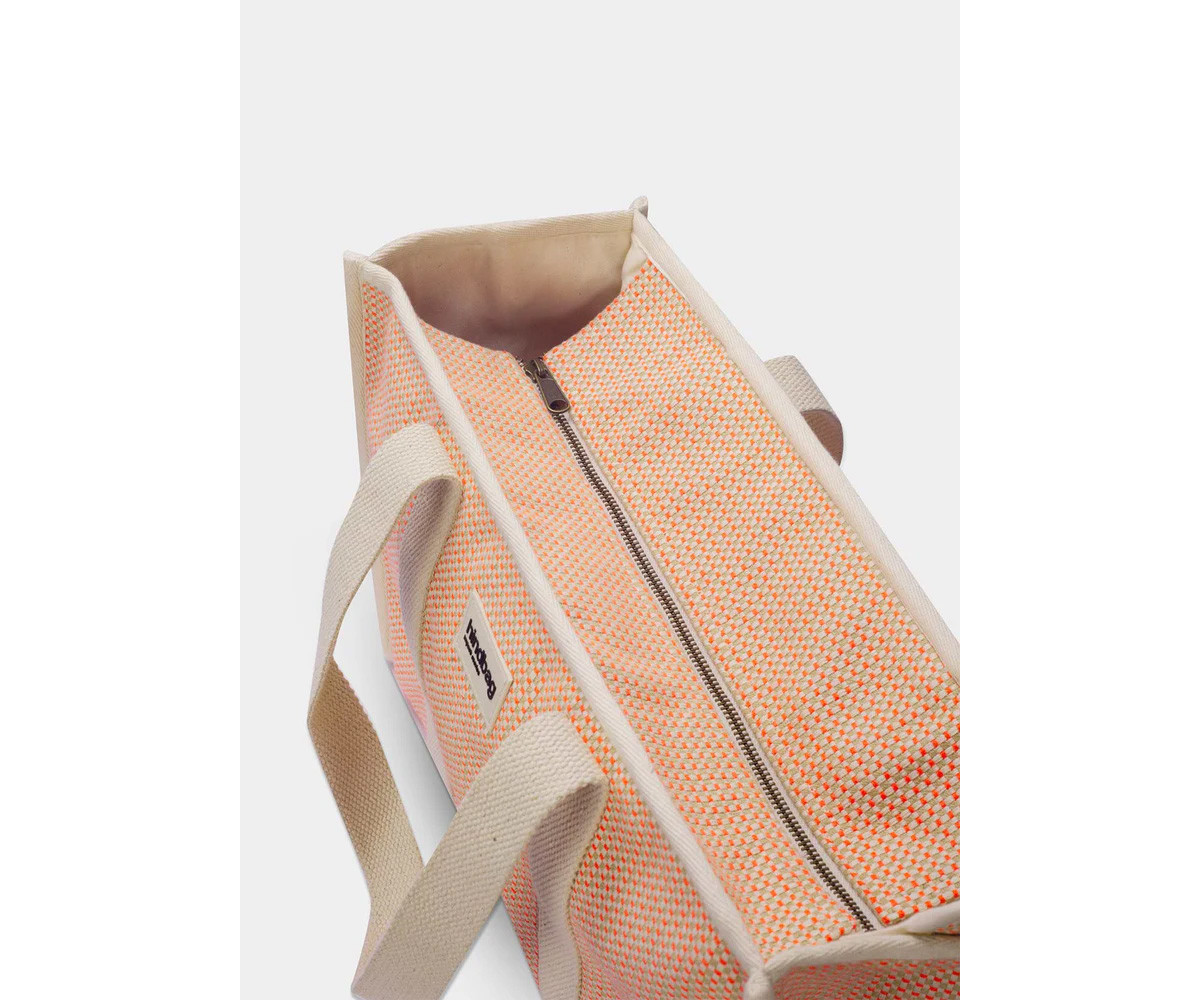 Borsa Tote Oscar Coral Intrecciato