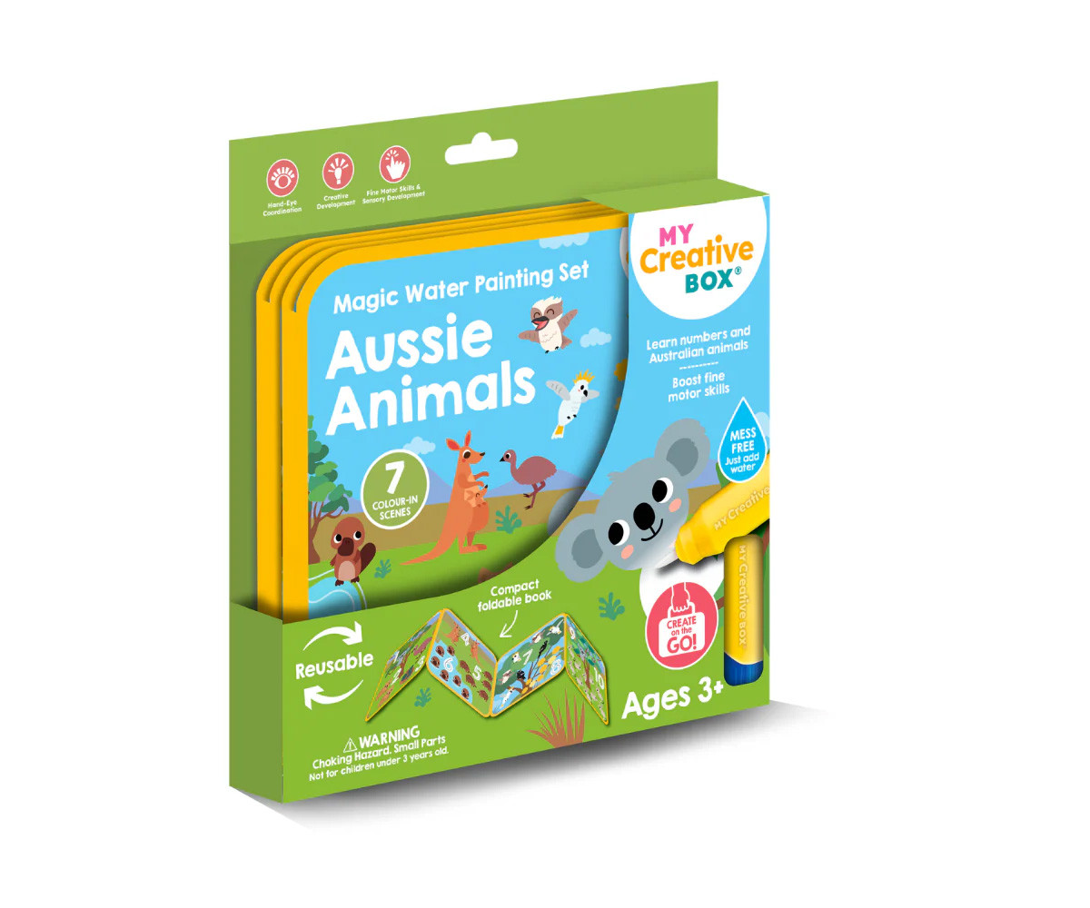 Set Pittura Magic Water Aussie Animals