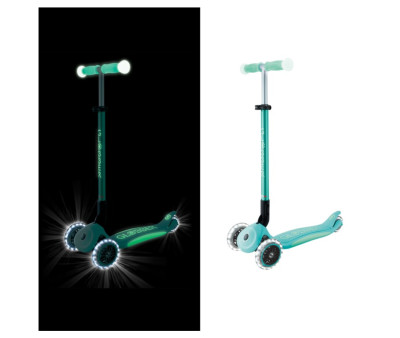Monopattino Pieghevole Elite Glow Lights Mint
