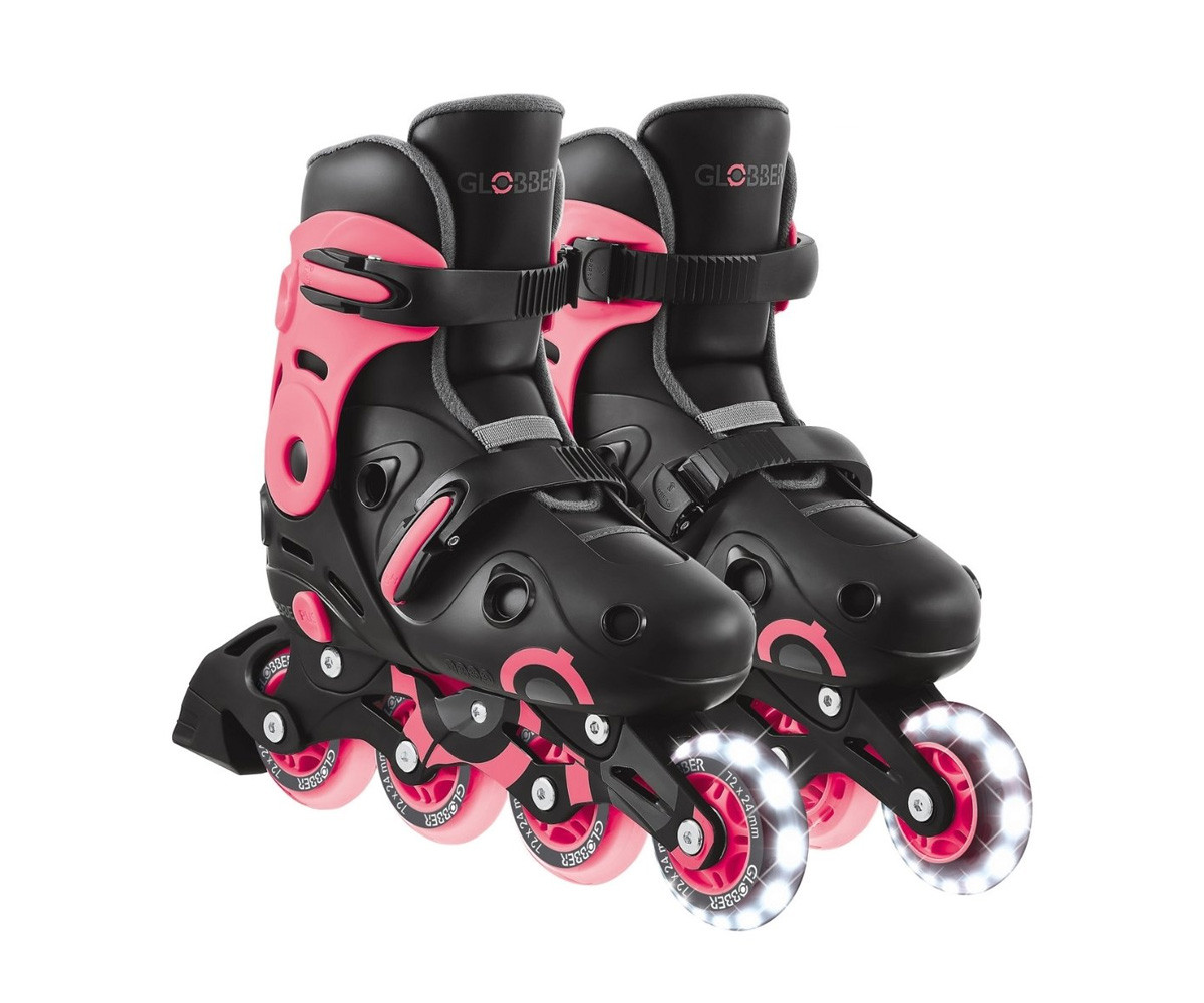 Pattini in Linea Go Lights Coral T.34-37