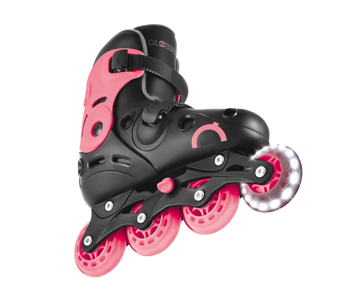Pattini in Linea Go Lights Coral T.34-37