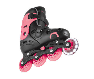 Pattini in Linea Go Lights Coral T.34-37