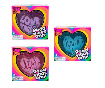 Good Vibes Corazón Sensorial Squishy
