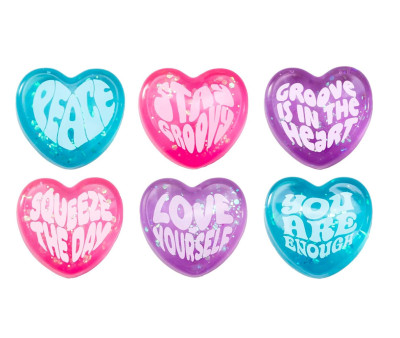 Good Vibes Corazón Sensorial Squishy