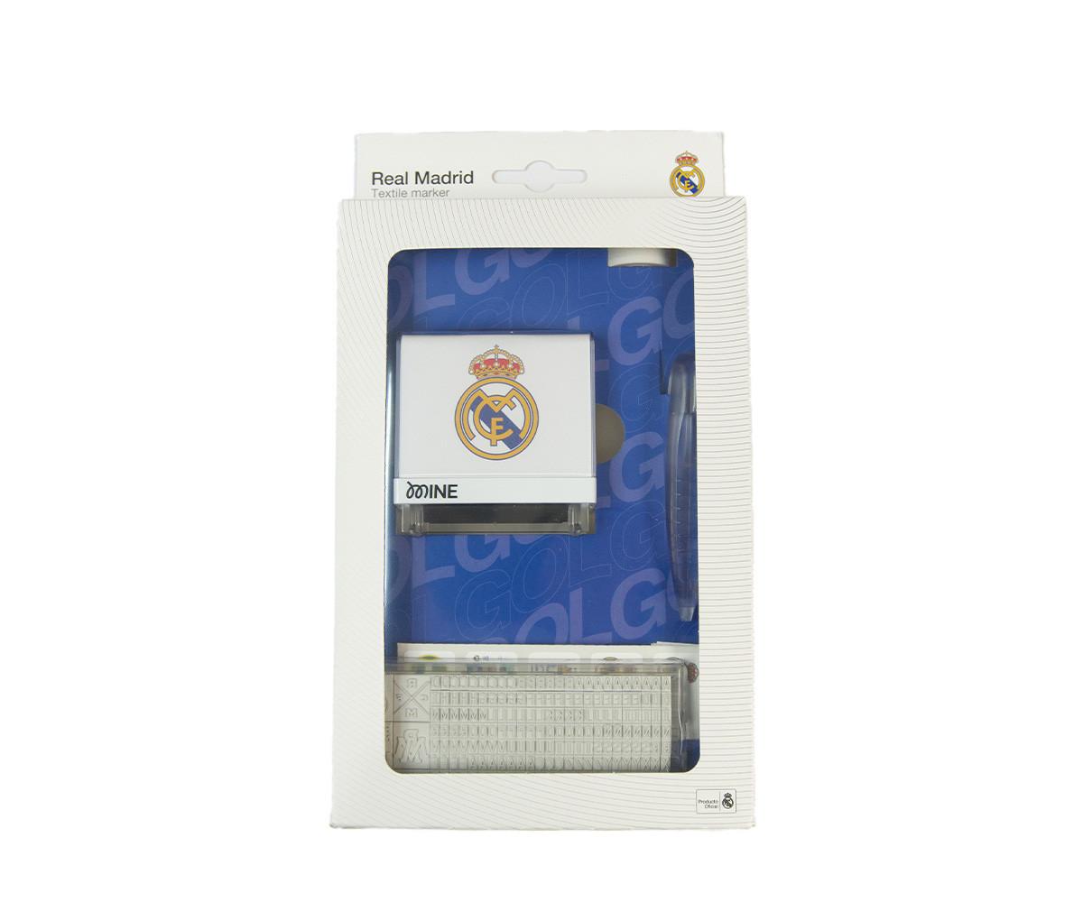 Marcador de Ropa DIY Real Madrid