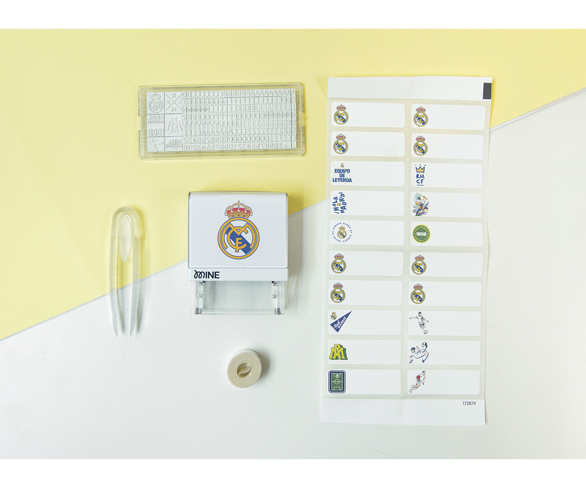 Marcador de Ropa DIY Real Madrid