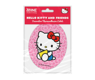 Parche Infantil para Planchar Hello kitty and Friends Lazos