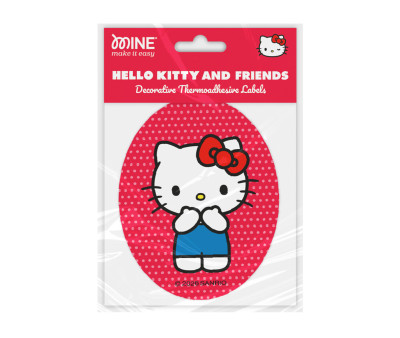 Parche Infantil para Planchar Hello kitty and Friends Dots