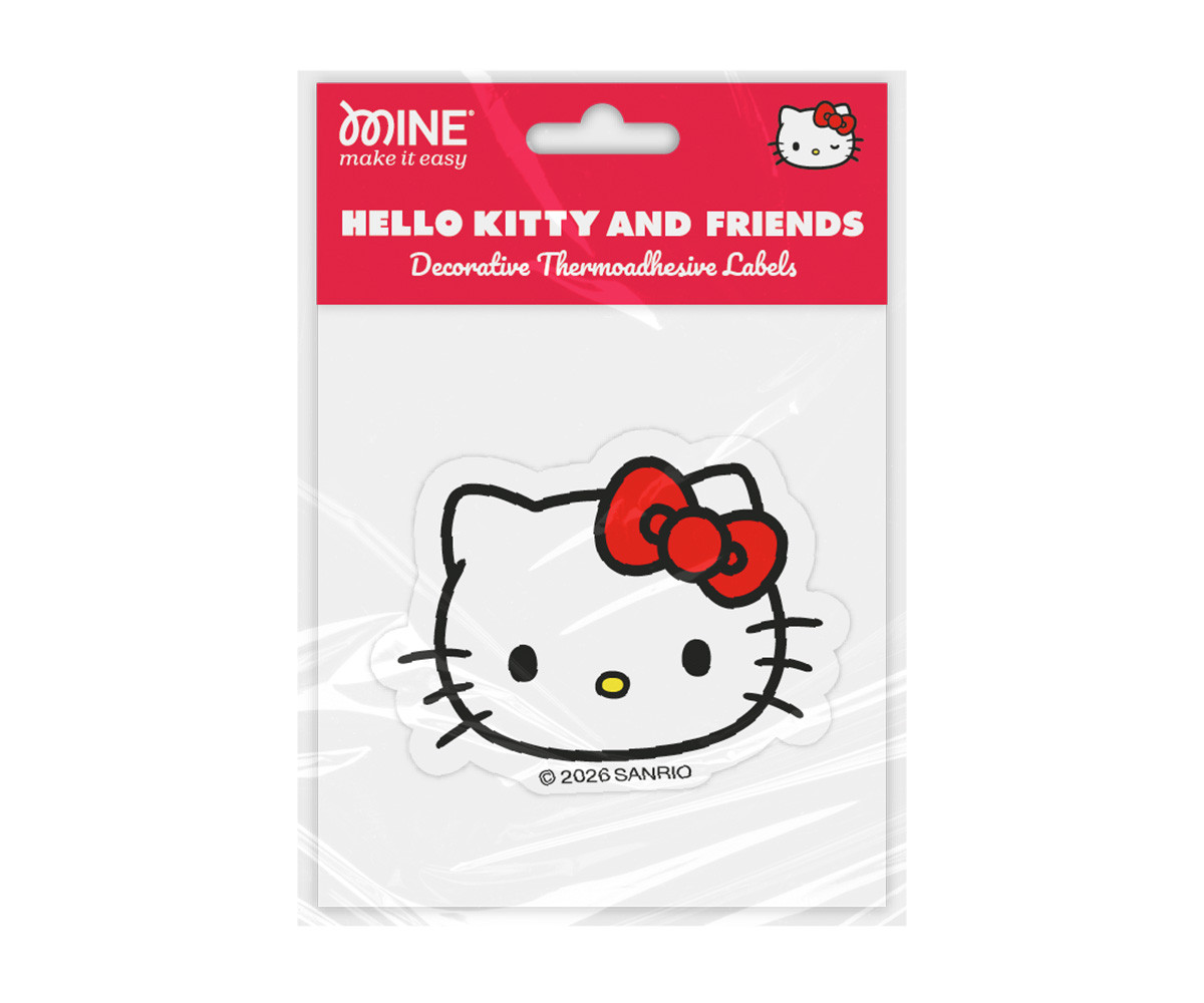 Parche Infantil para Planchar Hello kitty and Friends Saludo
