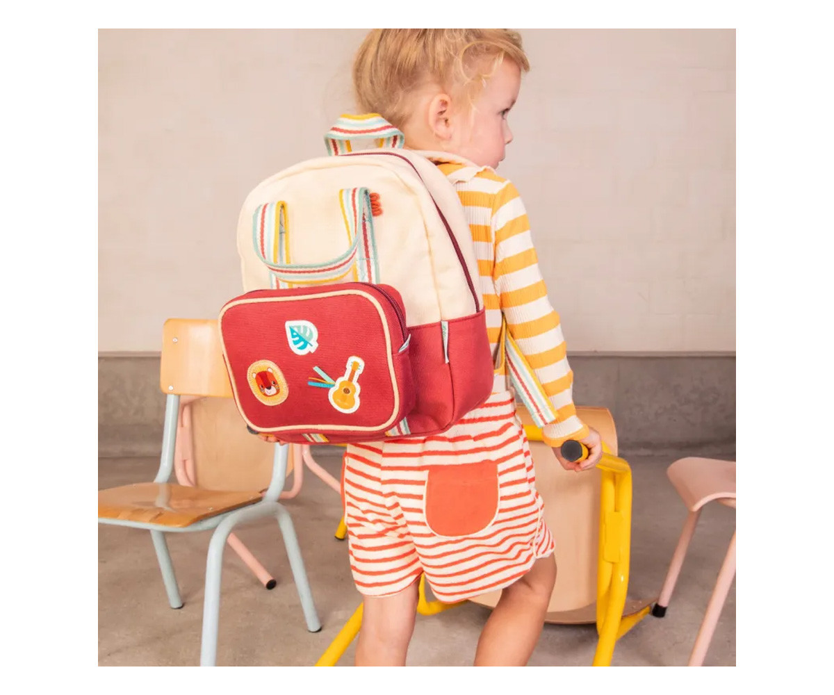 Mochila Infantil Beige Ámbar