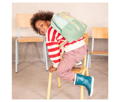 Mochila Infantil Verde Manzana