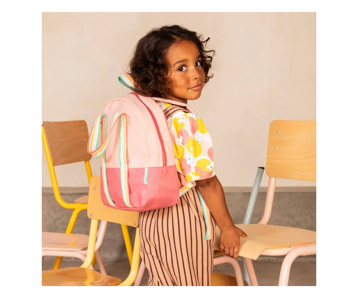 Mochila Infantil Rosa Frambuesa