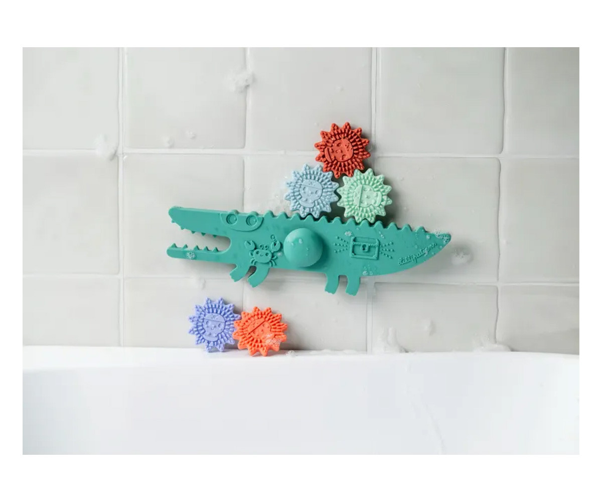 Juego de Baño Balancín Cocodrilo