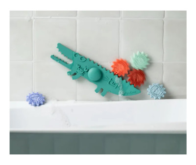 Juego de Baño Balancín Cocodrilo