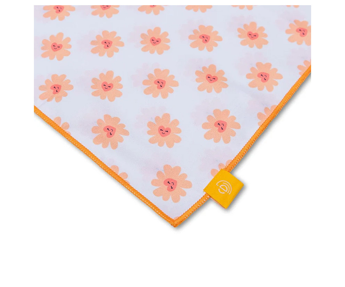 Toalla Microfibra Floral Love Personalizable