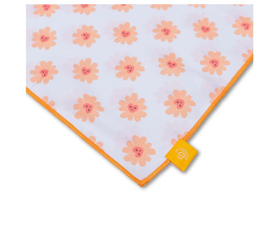 Toalla Microfibra Floral Love Personalizable