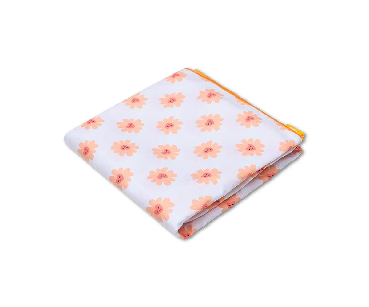 Toalla Microfibra Floral Love Personalizable