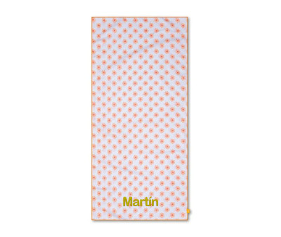 Toalla Microfibra Floral Love Personalizable