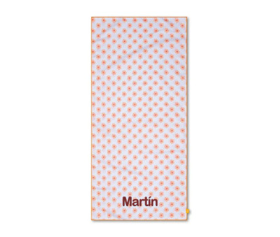 Toalla Microfibra Floral Love Personalizable