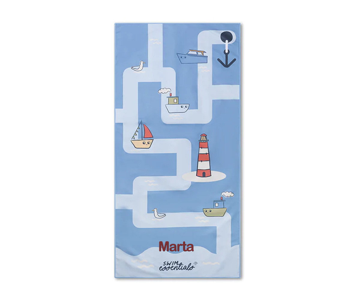 Toalla Microfibra Seas the Day Personalizable