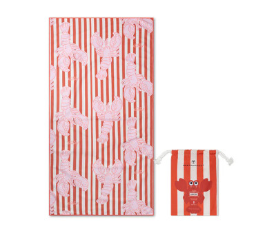 Toalla Microfibra Grande Lobster Personalizable