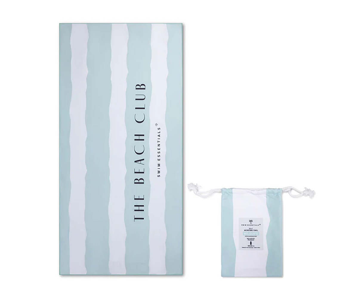 Grande Serviette en Microfibre The Beach Club Personnalisable