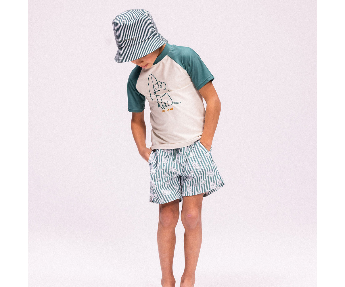 Camiseta Protección Solar Surf Dog