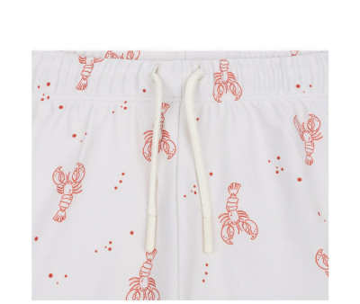 Bañador Short Little Lobster Beige/Red