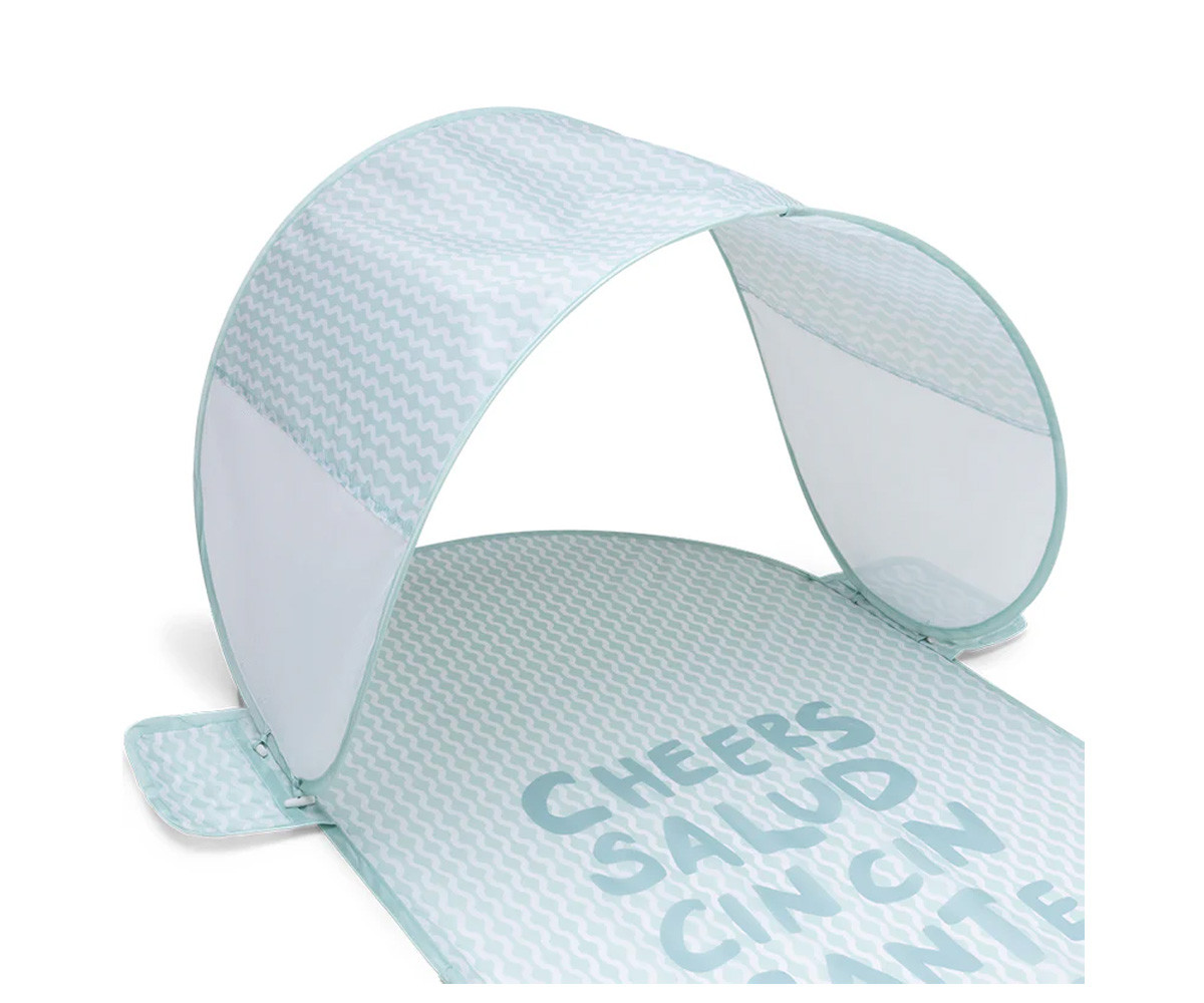 Carpa de Playa Pop-Up Cheers Blue