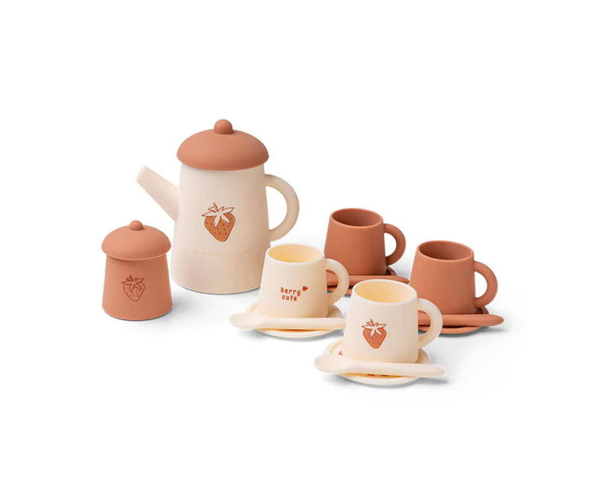 Set de Té Silicona Strawberry