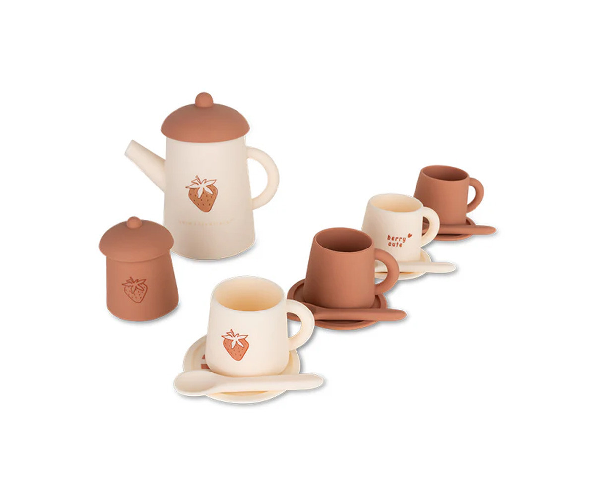 Set de Té Silicona Strawberry