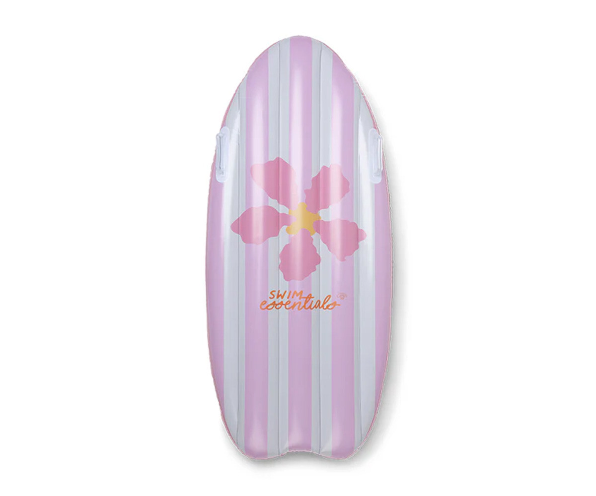 Flotador Tabla de Surf Pink Flower