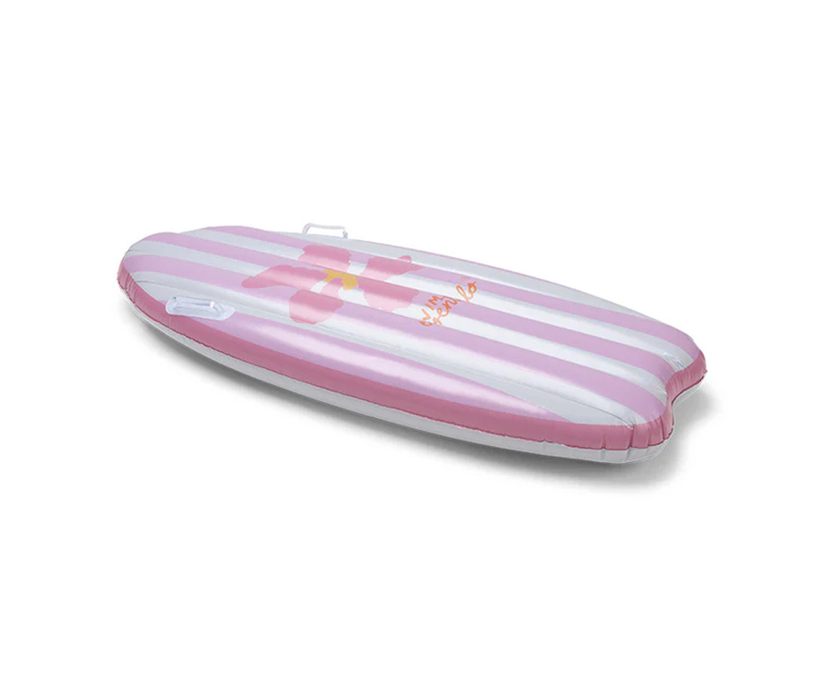 Flotador Tabla de Surf Pink Flower