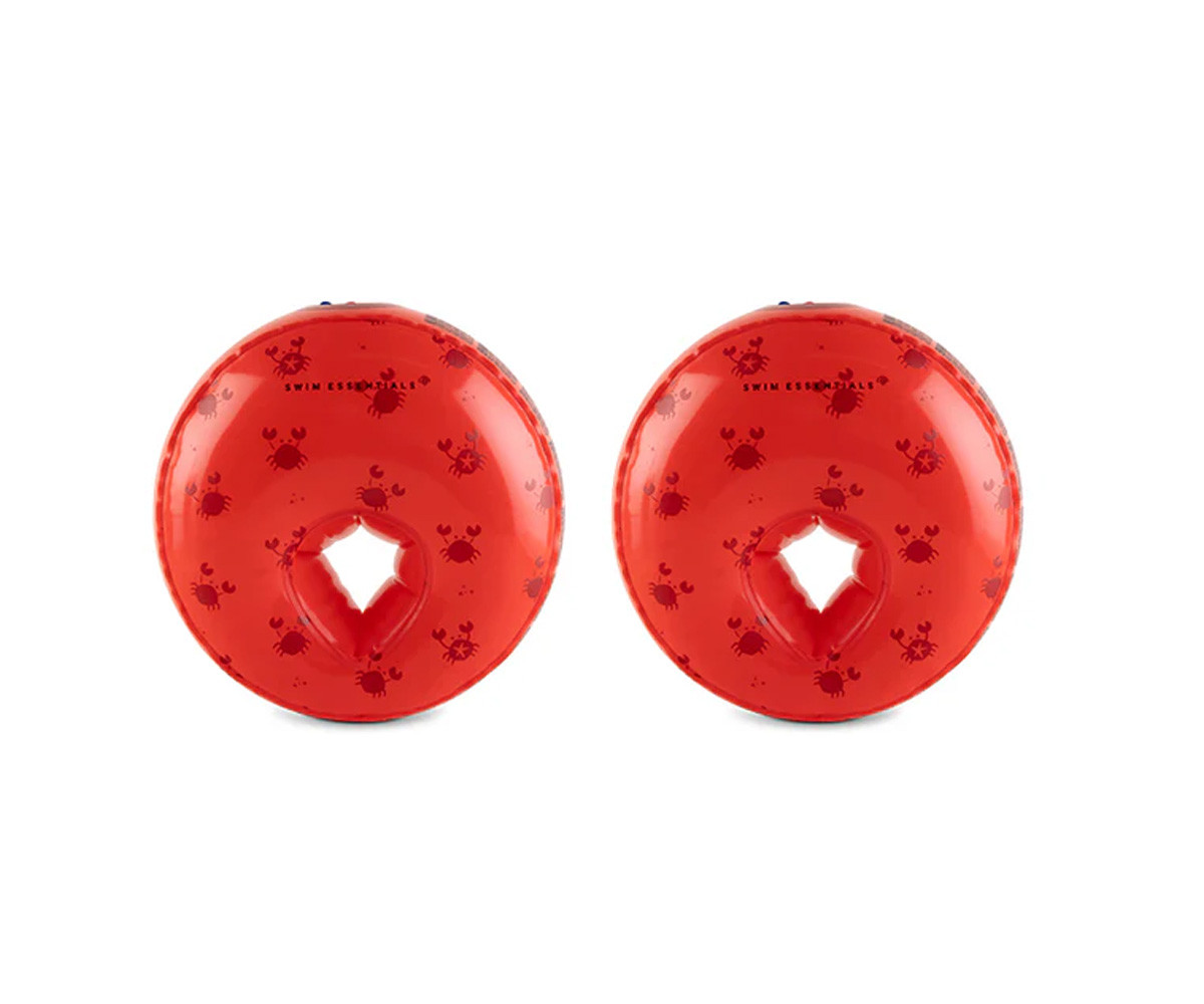 Manguitos Foam Crabby Red 1-6años