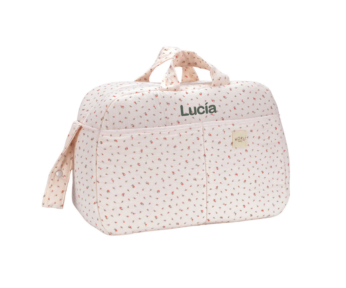 Borsa Passeggino Flowers Personalizzabile