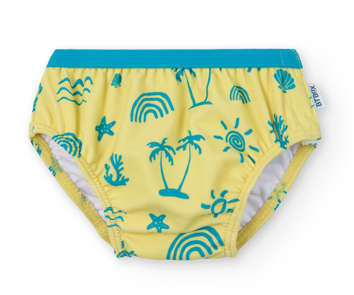 Bañador Pañal Neon Palms