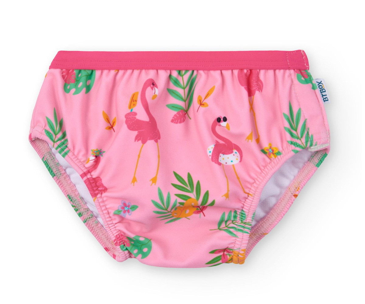 Bañador Pañal Flamingos