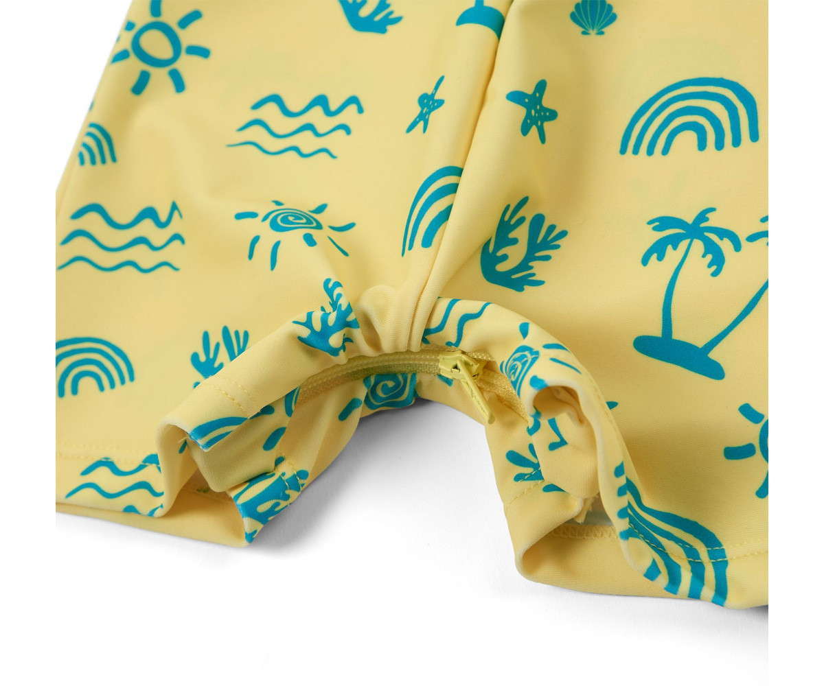 Bañador Mono Protección Solar Neon Palms