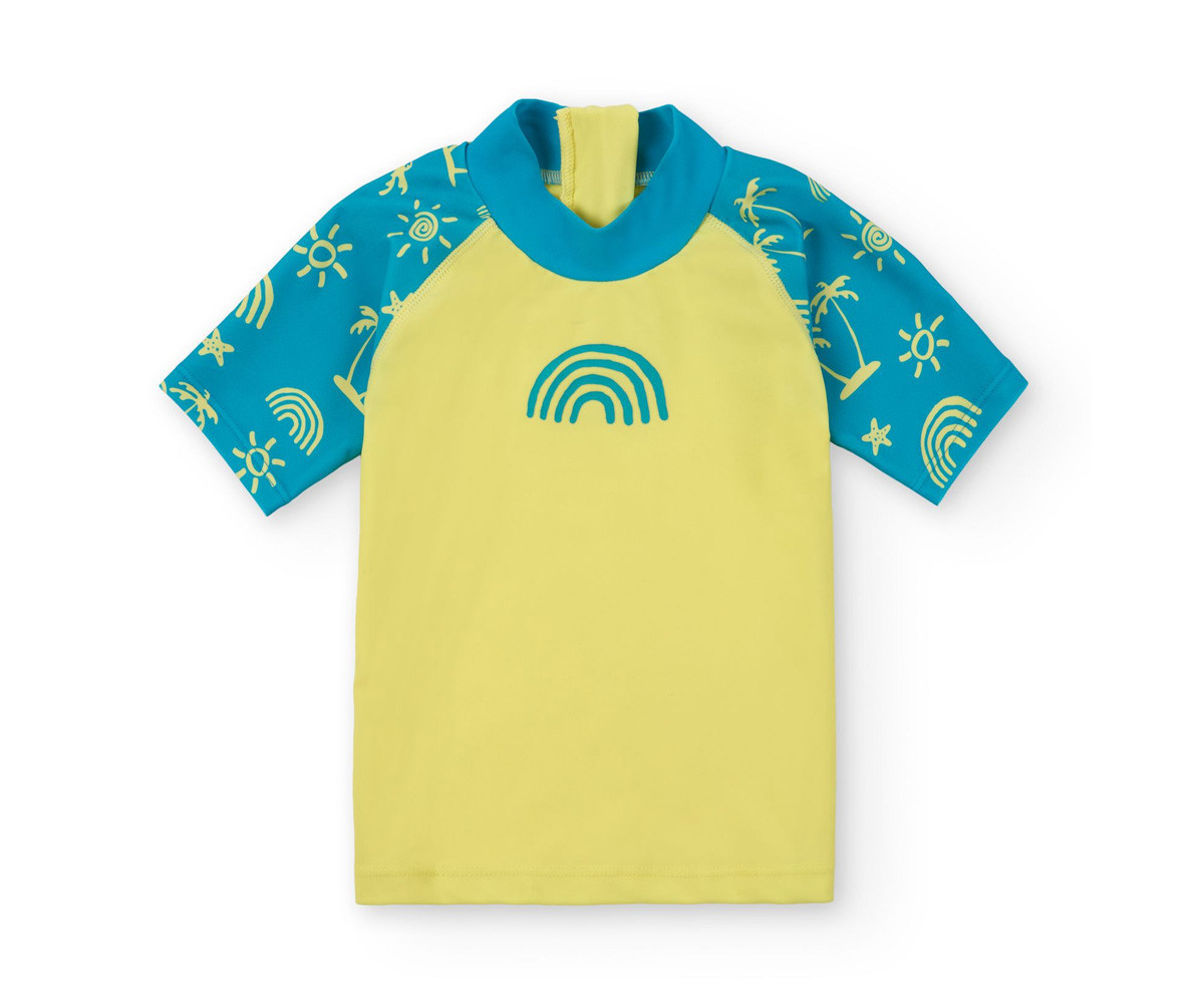 Camiseta Protección Solar Manga Corta Neon Palms