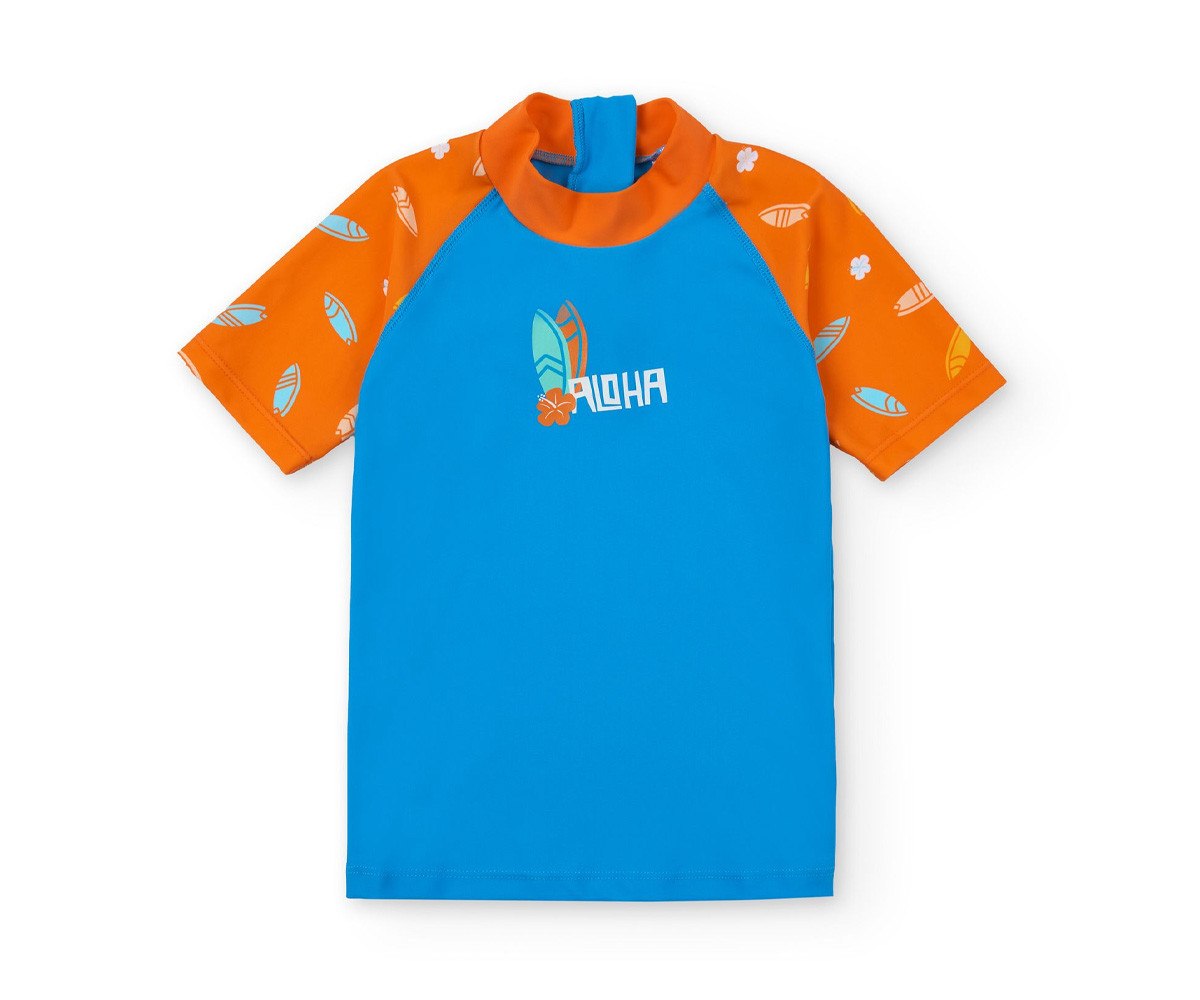Camiseta Protección Solar Manga Corta Surf