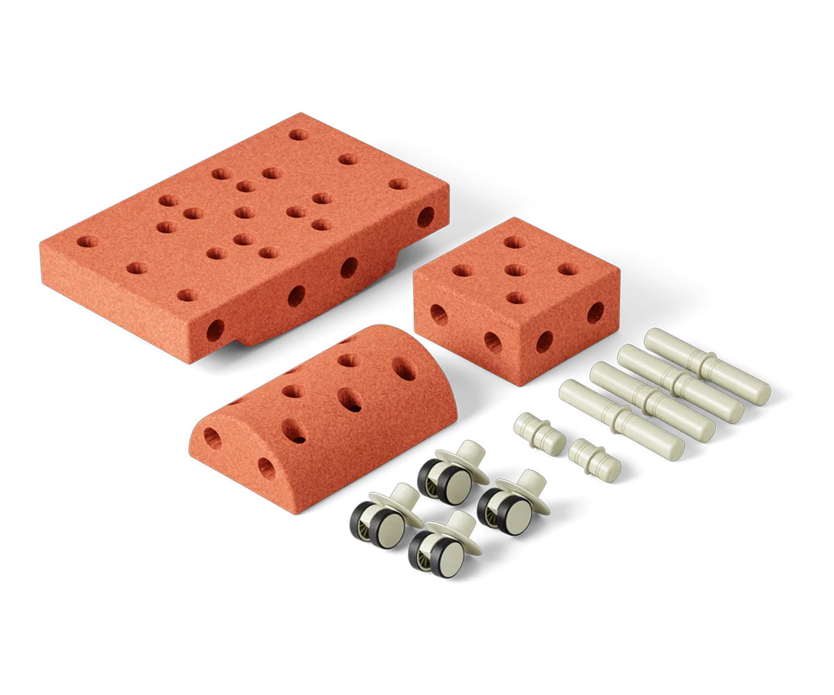 Kit Costruzioni MODU Curiosity Set Burnt Orange/Dusty Green
