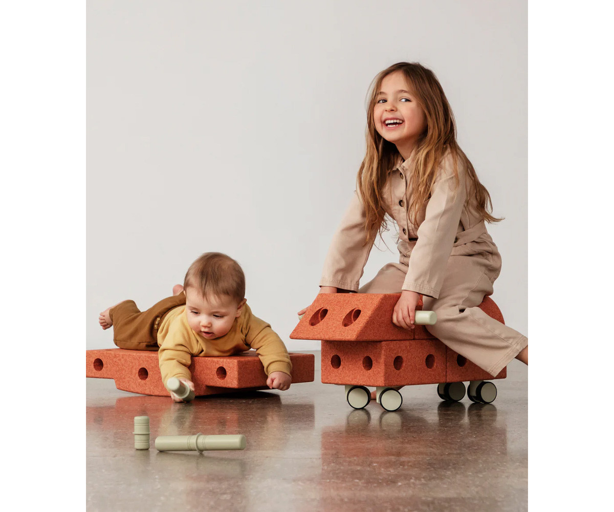 Kit Costruzioni MODU Explorer Set Orange/Dusty Green